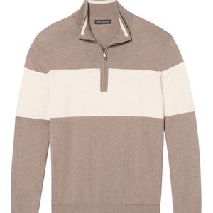 Banana Republic Men’s Pima Cotton Cashmere Sweater